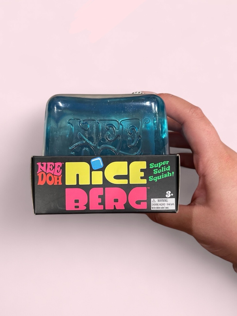 Nice Berg jumbo Blue Squish Toy